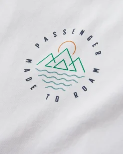 T-Shirts & Tank Tops|T-Shirts & Tank Tops|Passenger Escapism Recycled Cotton T-Shirt - White