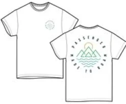 T-Shirts & Tank Tops|T-Shirts & Tank Tops|Passenger Escapism Recycled Cotton T-Shirt - White