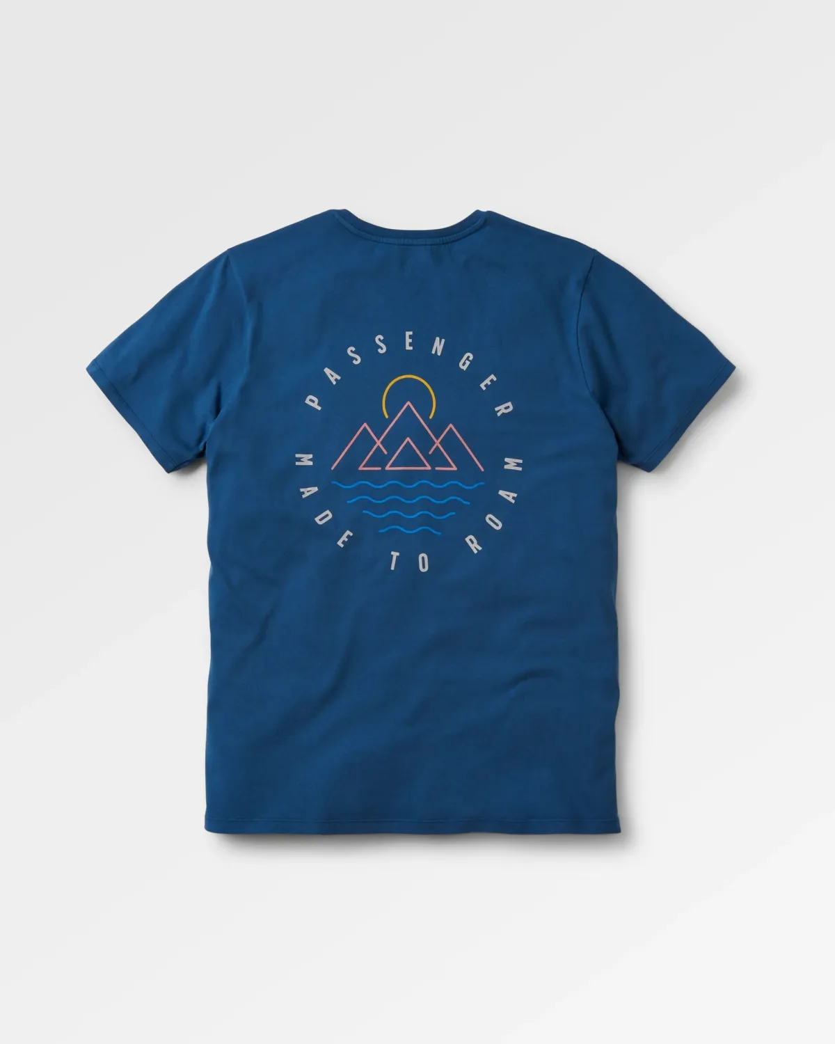 T-Shirts & Tank Tops|T-Shirts & Tank Tops|Passenger Escapism Recycled Cotton T-Shirt - Dark Denim DarkDenim