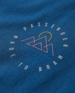 T-Shirts & Tank Tops|T-Shirts & Tank Tops|Passenger Escapism Recycled Cotton T-Shirt - Dark Denim DarkDenim