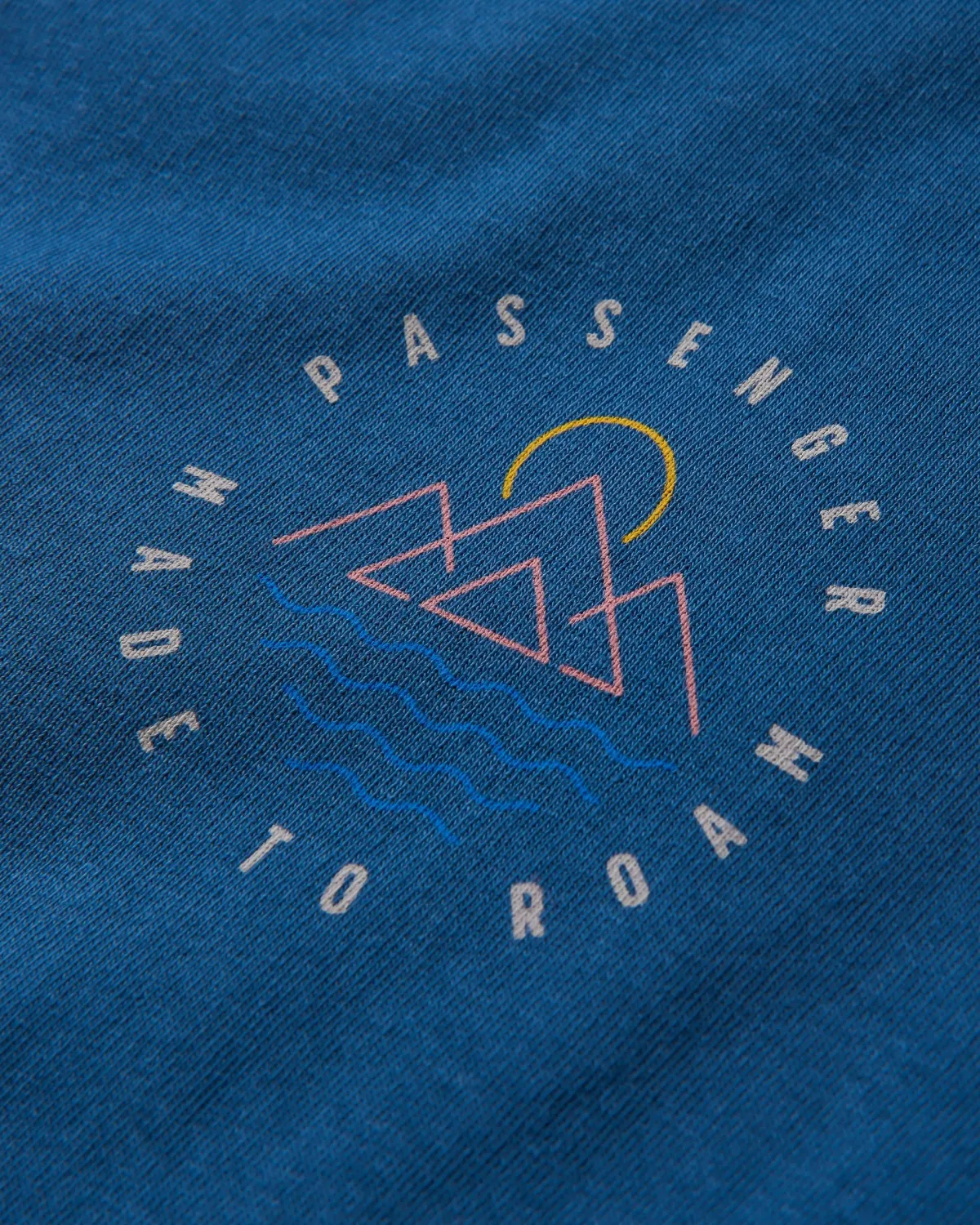 T-Shirts & Tank Tops|T-Shirts & Tank Tops|Passenger Escapism Recycled Cotton T-Shirt - Dark Denim DarkDenim
