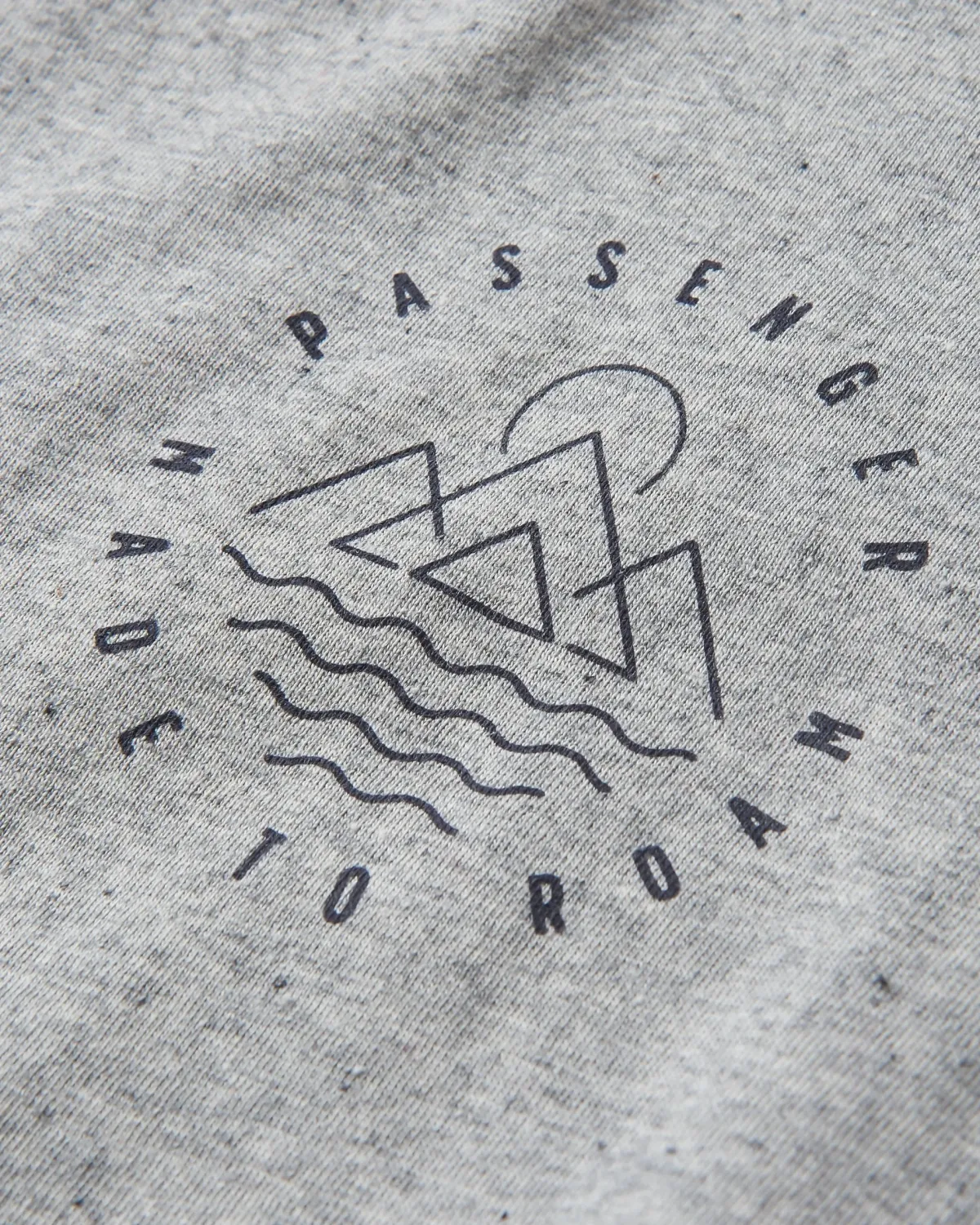 T-Shirts & Tank Tops|T-Shirts & Tank Tops|Passenger Escapism Recycled Cotton T-Shirt - Gray Marl GrayMarl