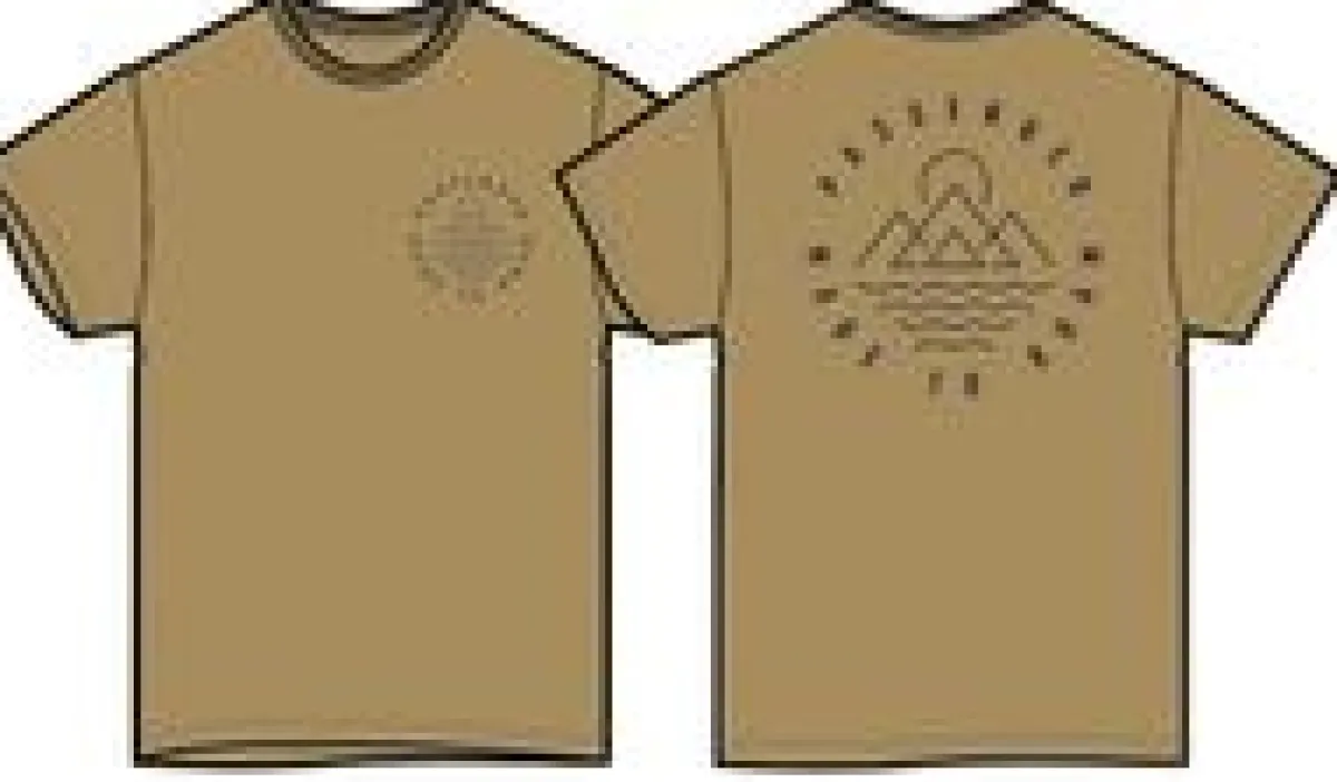 T-Shirts & Tank Tops|T-Shirts & Tank Tops|Passenger Escapism Recycled Cotton T-Shirt - Mustard Gold MustardGold