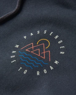 Hoodies|Hoodies & Sweatshirts|Passenger Escapism Recycled Cotton Hoodie - Black