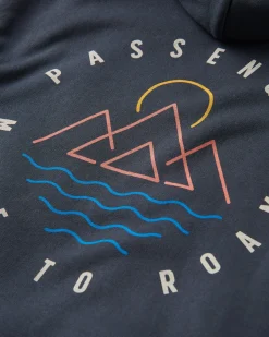 Hoodies|Hoodies & Sweatshirts|Passenger Escapism Recycled Cotton Hoodie - Black