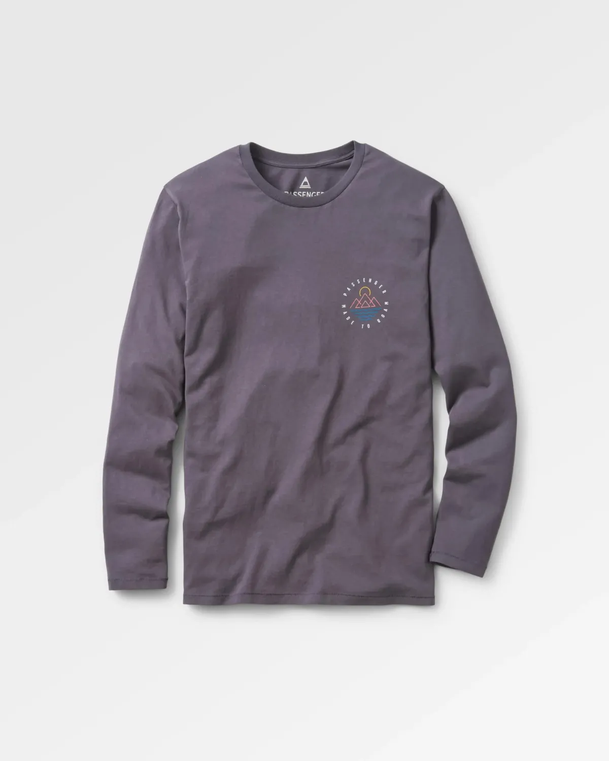 T-Shirts & Tank Tops|Passenger Escapism Recycled Long Sleeve T-Shirt - Faded Black FadedBlack