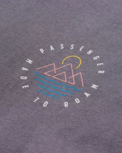 T-Shirts & Tank Tops|Passenger Escapism Recycled Long Sleeve T-Shirt - Faded Black FadedBlack