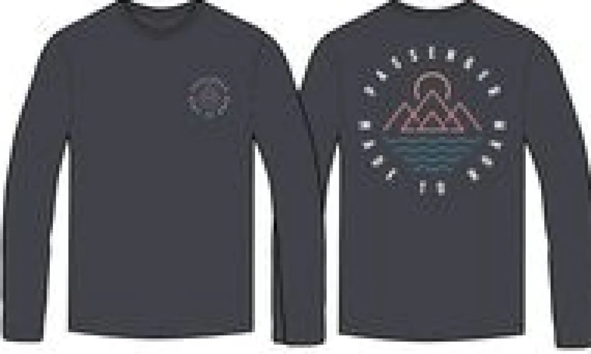 T-Shirts & Tank Tops|Passenger Escapism Recycled Long Sleeve T-Shirt - Faded Black FadedBlack