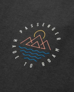 T-Shirts & Tank Tops|Passenger Escapism Recycled Long Sleeve T-Shirt - Black