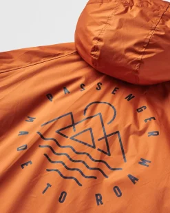 Surf Accessories|Surf Accessories|Passenger Escapism Recycled Sherpa Lined Changing Robe - Rust