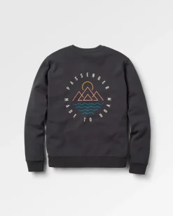 Hoodies & Sweatshirts|Sweatshirts|Passenger Escapism Sweatshirt - Black