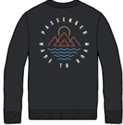 Hoodies & Sweatshirts|Sweatshirts|Passenger Escapism Sweatshirt - Black