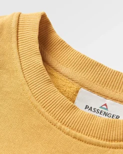 Hoodies & Sweatshirts|Sweatshirts|Passenger Escapism Sweatshirt - Mustard Gold MustardGold