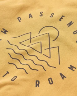 Hoodies & Sweatshirts|Sweatshirts|Passenger Escapism Sweatshirt - Mustard Gold MustardGold