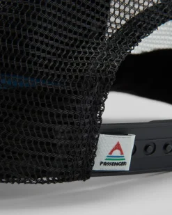Caps & Hats|Surf Accessories|Passenger Escapism Trucker Hat - Black/Moonlight Blue Black/MoonlightBlue