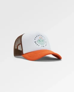 Caps & Hats|Surf Accessories|Passenger Escapism Trucker Hat - Chestnut/Sunrise Orange Chestnut/SunriseOrange