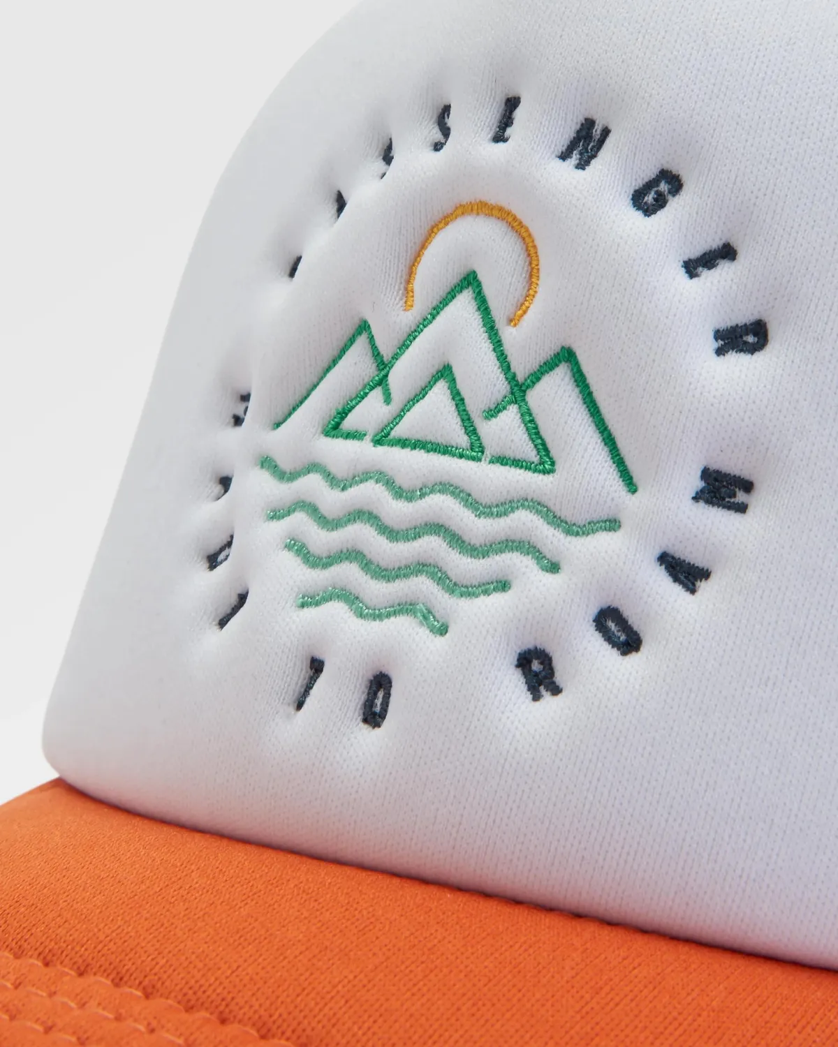 Caps & Hats|Surf Accessories|Passenger Escapism Trucker Hat - Chestnut/Sunrise Orange Chestnut/SunriseOrange