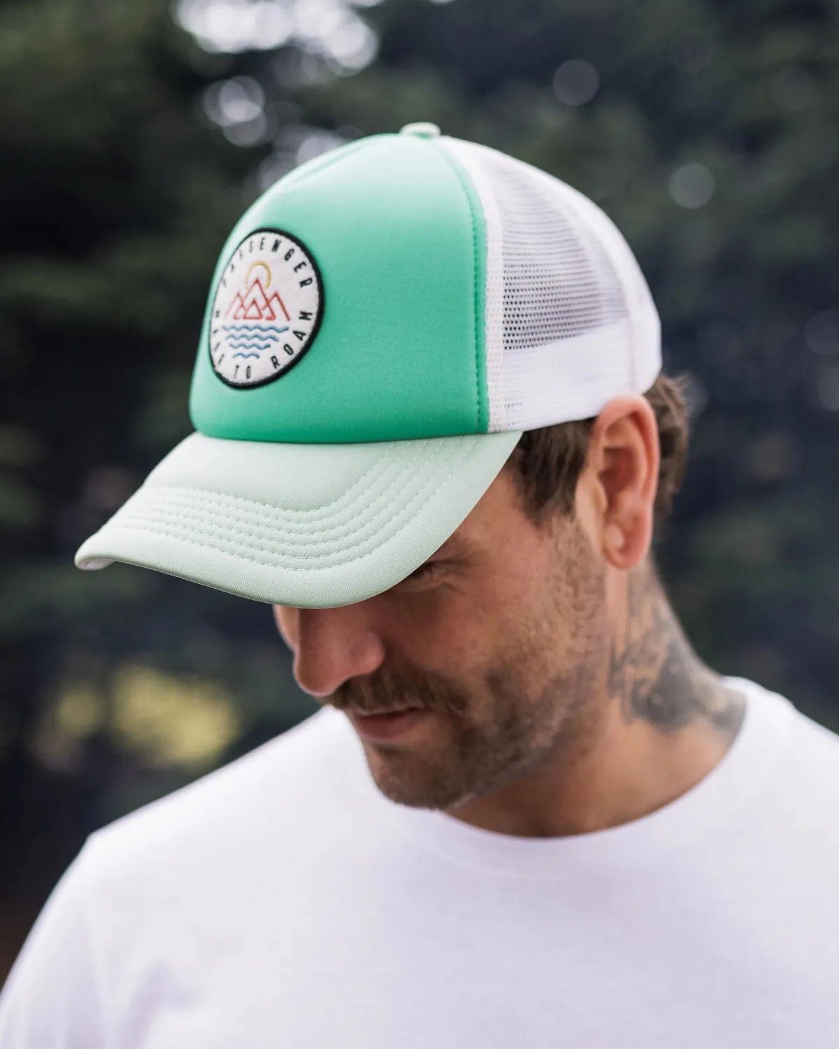 Caps & Hats|Surf Accessories|Passenger Escapism Trucker Hat - Green Fig GreenFig