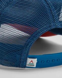 Surf Accessories|Surf Accessories|Passenger Escapism Trucker Hat - Moonlight Blue/Red Spice MoonlightBlue/RedSpice