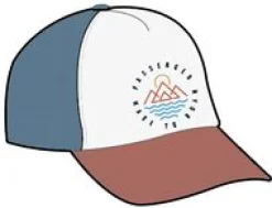 Surf Accessories|Surf Accessories|Passenger Escapism Trucker Hat - Moonlight Blue/Red Spice MoonlightBlue/RedSpice