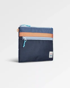 Wallets|Passenger Essentials Recycled Pouch - Dark Denim/ Deep Navy DarkDenim/DeepNavy