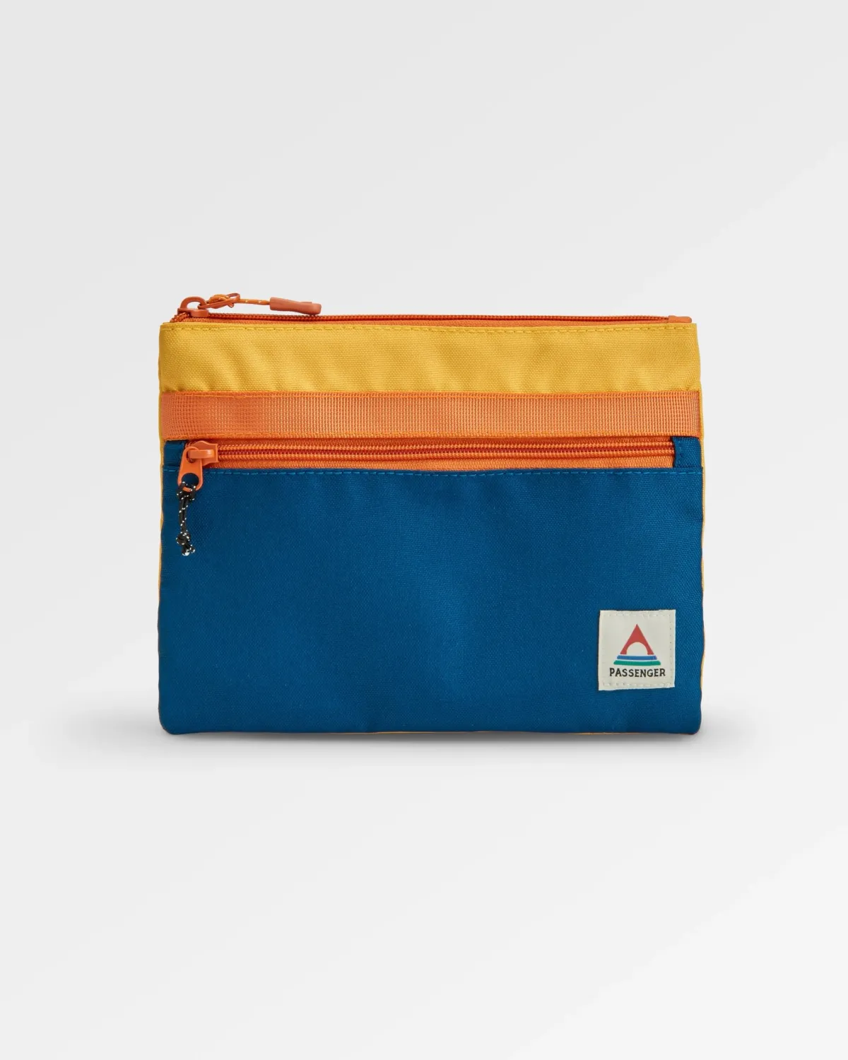 Wallets|Passenger Essentials Recycled Pouch - Tidal Blue Orange Multi TidalBlueOrangeMulti