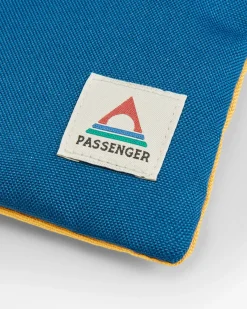 Wallets|Passenger Essentials Recycled Pouch - Tidal Blue Orange Multi TidalBlueOrangeMulti
