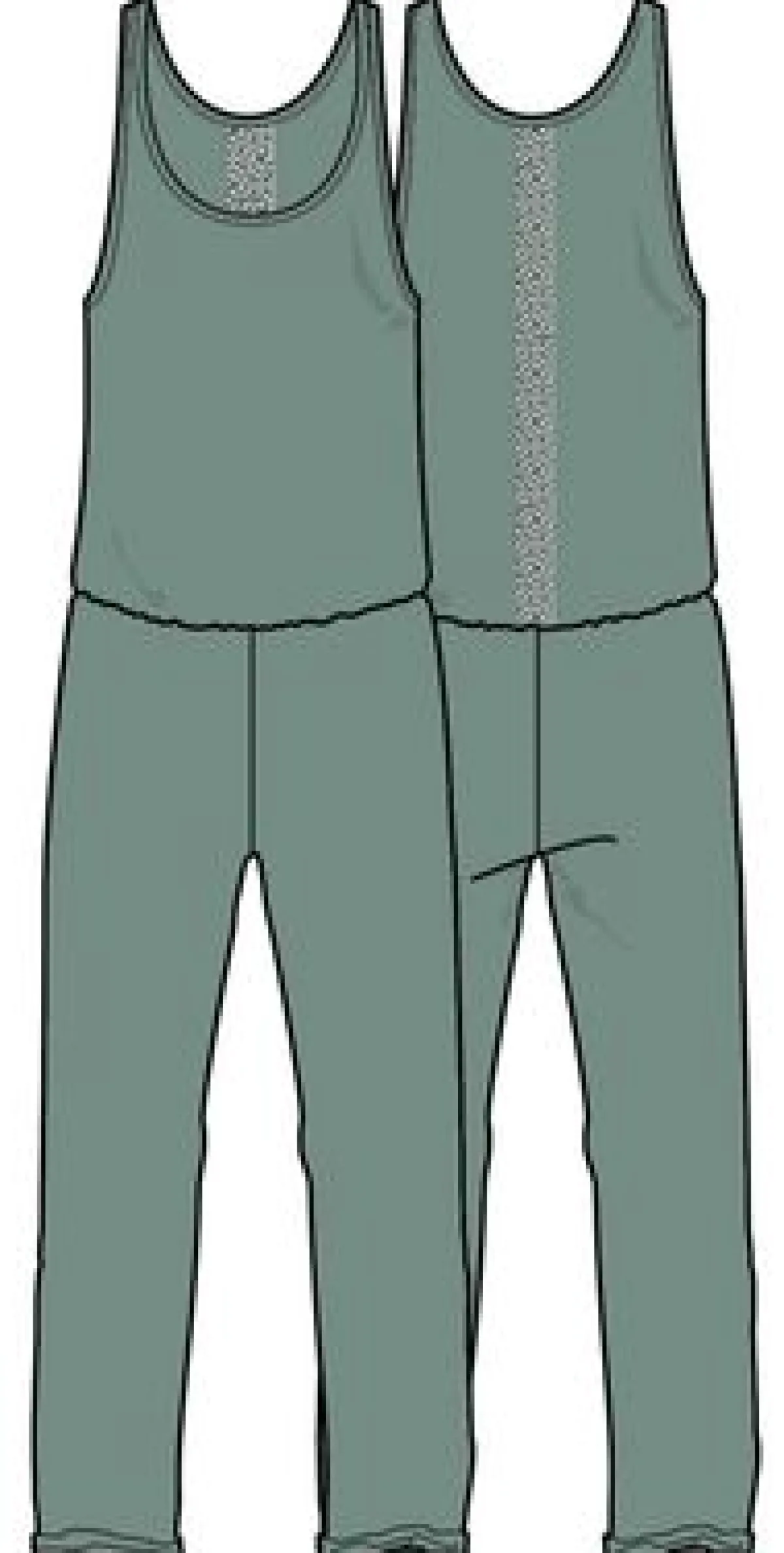 Overalls & Pants|Pants|Passenger Eva Recycled Cotton Jumpsuit - Dark Ivy DarkIvy