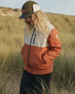 Jackets|Passenger Finn Recycled Polar Fleece Lined Jacket - Baked Clay BakedClay