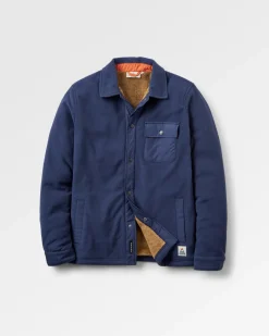 Shirts|Fleece|Passenger Firelight Sherpa Lined Shirt Jacket - Rich Navy RichNavy
