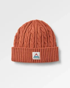 Beanies|Passenger Fireside Recycled Cable Knit Beanie - Baked Clay BakedClay