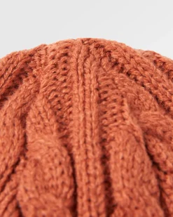 Beanies|Passenger Fireside Recycled Cable Knit Beanie - Baked Clay BakedClay