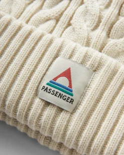 Beanies|Passenger Fireside Recycled Cable Knit Beanie - Birch