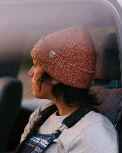 Beanies|Beanies|Passenger Fisherman Marl Beanie - Burnt Orange BurntOrange