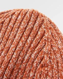 Beanies|Beanies|Passenger Fisherman Marl Beanie - Burnt Orange BurntOrange