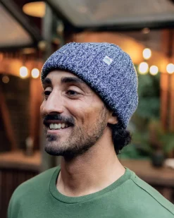 Beanies|Beanies|Passenger Fisherman Marl Beanie - Rich Navy RichNavy