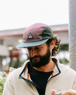 Caps & Hats|Caps & Hats|Passenger Fixie Recycled 5 Panel Hat - Grape Multi GrapeMulti