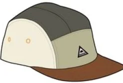 Caps & Hats|Caps & Hats|Passenger Fixie Recycled 5 Panel Hat - Apple Green Multi AppleGreenMulti