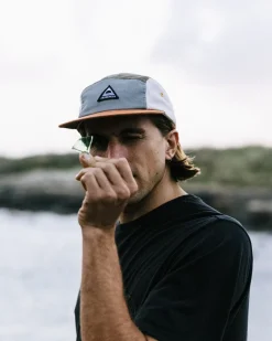 Caps & Hats|Caps & Hats|Passenger Fixie Recycled 5 Panel Hat - Apple Green Multi AppleGreenMulti
