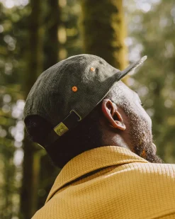 Hats & Caps|Surf Accessories|Passenger Fixie Recycled Cord 5 Panel Hat - Khaki Green KhakiGreen