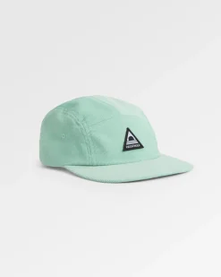 Caps & Hats|Caps & Hats|Passenger Fixie Recycled Cord 5 Panel Hat - Surf Spray SurfSpray