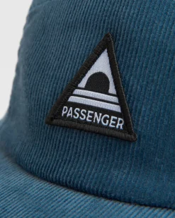 Caps & Hats|Surf Accessories|Passenger Fixie Recycled Cord 5 Panel Hat - Storm Grey StormGrey