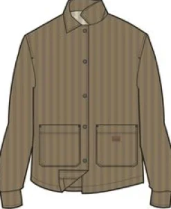 Shirts|Shirts|Passenger Flint Corduroy Shirt Jacket - Biscuit