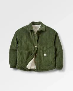 Shirts|Shirts|Passenger Flint Corduroy Shirt Jacket - Fir Tree FirTree