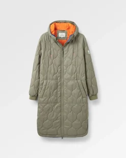 Insulated|Passenger Flora 2.0 Long Recycled Insulated Parka - Dusty Olive DustyOlive