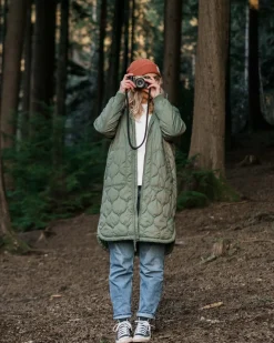 Insulated|Passenger Flora 2.0 Long Recycled Insulated Parka - Dusty Olive DustyOlive
