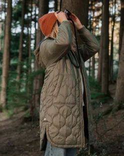 Insulated|Passenger Flora 2.0 Long Recycled Insulated Parka - Dusty Olive DustyOlive