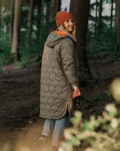Insulated|Passenger Flora 2.0 Long Recycled Insulated Parka - Dusty Olive DustyOlive
