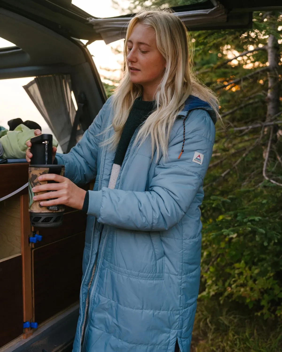 Parkas & Coats|Passenger Flora 2.0 Recycled Sherpa Lined Parka - Arctic