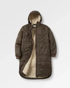 Parkas & Coats|Passenger Flora 2.0 Recycled Sherpa Lined Parka - Coffee